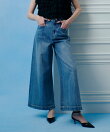 ◇【LOULOU WILLOUGHBY】デニムバギーパンツ
