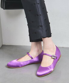 【SALE／80%OFF】UNITED ARROWS サテンビジュー メリージェーン ユナイテッドアローズ アウトレット シューズ・靴 その他のシューズ・靴 パープル ブラック【送料無料】