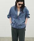 シアーデニムシャツ