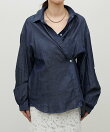 シアーデニムシャツ