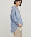 シアーデニムシャツ