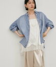 シアーデニムシャツ