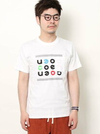 【SALE／50%OFF】coen コーエンロゴポケットTシャツ コーエン トップス カットソー・Tシャツ ホワイト グレー