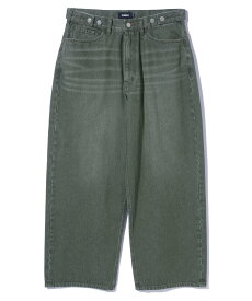 XLARGE BAGGY DENIM PANTS パンツ XLARGE エクストララージ パンツ ジーンズ・デニムパンツ グリーン ブルー パープル【送料無料】