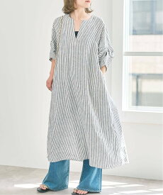 Spick & Span TICCA リネンツイストスリーブワンピース スピックアンドスパン ワンピース・ドレス ワンピース ブラック ブラウン【送料無料】