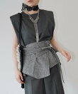 リボンデザイン ワイドサッシュベルト cha26a015