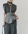 リボンデザイン ワイドサッシュベルト cha26a015