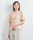【SALE／60%OFF】UNITED ARROWS カット フリンジ ショートスリーブ ニット ユナイテッドアローズ アウトレット トップ…