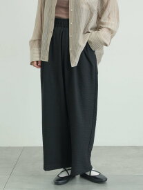 【SALE／30%OFF】Samansa Mos2 (セットアップ可)ストレートパンツ サマンサモスモス パンツ その他のパンツ ベージュ ブラック