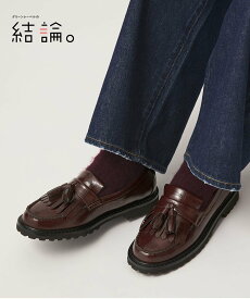 UNITED ARROWS green label relaxing 【結論シリーズ】クッショニーローファー タッセル 撥水 ユナイテッドアローズ グリーンレーベルリラクシング シューズ・靴 ローファー ブラック ブラウン【送料無料】