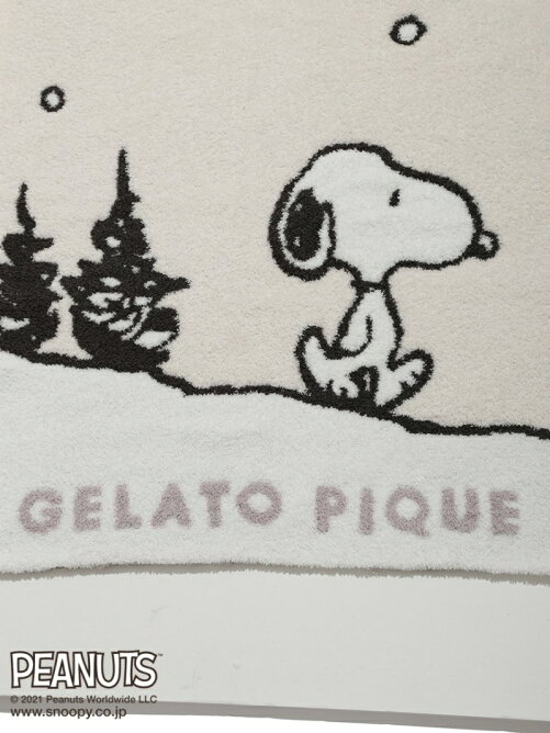 Gelato Pique Ladies Peanuts パネルジャガードブランケット Rakuten Fashion 楽天ファッション 旧楽天ブランドアベニュー Ef1381