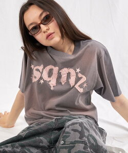 B ONE SOUL ��WEB���� / ���̃t�����W / ���b�y������T�V���c / sqnz applique washed tee �i�o�� �g�b�v�X �J�b�g�\�[�ET�V���c �u���b�N �u���[ �O���[�y���������z