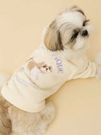 GELATO PIQUE CAT&DOG 【CAT&DOG】お散歩ドッグ裏毛プルオーバー ジェラートピケ ペット用品 ペットウェ…