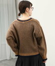 リバーシブル チルデンカーディガン
