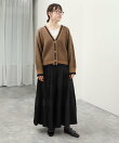 リバーシブル チルデンカーディガン