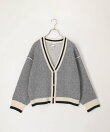 リバーシブル チルデンカーディガン