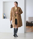 【WEB限定/別注】<TOWNCRAFT>キルティング リバーシブル ダウンコート はっ水
