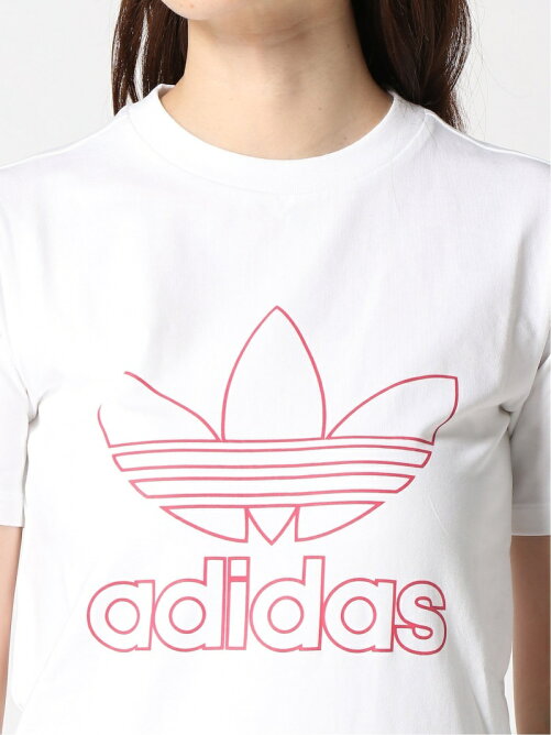Adidas アウトライン トレフォイル 半袖tシャツ Trefoil Tee アディダスオリジナルス Rakuten Fashion 楽天ファッション 旧楽天ブランドアベニュー Bk03
