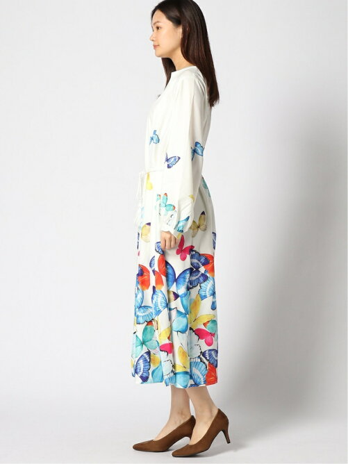 Ranan ロープベルト付蝶々柄ワンピース Rakuten Fashion 楽天ファッション 旧楽天ブランドアベニュー Cc03 Ranan ロープベルト付蝶々柄ワンピース Rakuten Fashion 楽天ファッション 旧楽天ブランドアベニュー Cc03