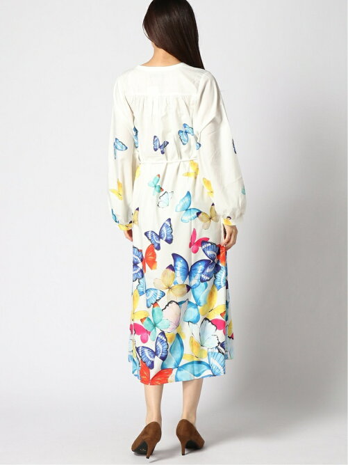 Ranan ロープベルト付蝶々柄ワンピース Rakuten Fashion 楽天ファッション 旧楽天ブランドアベニュー Cc03 Ranan ロープベルト付蝶々柄ワンピース Rakuten Fashion 楽天ファッション 旧楽天ブランドアベニュー Cc03