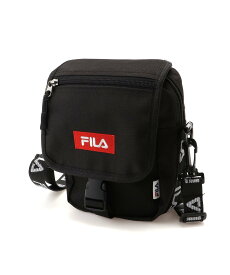 【SALE／29%OFF】FILA FILA ショルダーバッグ ジャガードテープ ミニショルダー バッグ ラザル バッグ ショルダーバッグ ブラック ネイビー