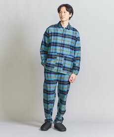 【SALE／50%OFF】BEAUTY&YOUTH UNITED ARROWS ネル チェック パジャマ セット ユナイテッドアローズ アウトレット 福袋・ギフト・その他 その他 グレー ブラウン【送料無料】