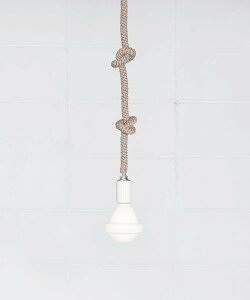 TRICOTE KNOT PENDANT LIGHT �g���R�e �C���e���A�E�����G�� ���C�g�E�Ɩ���� �x�[�W�� �l�C�r�[�y���������z
