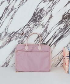 Maison de FLEUR レザーハンドルPCケース メゾン ド フルール バッグ その他のバッグ ブラック ピンク ネイビー【送料無料】