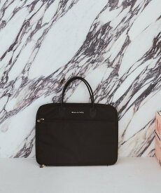 Maison de FLEUR レザーハンドルPCケース メゾン ド フルール バッグ その他のバッグ ブラック ピンク ネイビー【送料無料】