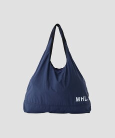 【SALE／50%OFF】MHL. MHL PARACHUTE TOTE マーガレット・ハウエル バッグ その他のバッグ ネイビー ブラック オレンジ【送料無料】