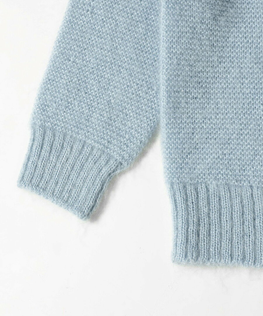 【SALE/40%OFF】EFFE BEAMS 【YouTubeで紹介】カラー ガーター タートルニット 主役級ニット デミルクス ビームス トップス ニット ホワイト グリーン パープル【送料無料】 - メイン画像 19