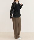ドロストアシメレースプルオーバーカットソー