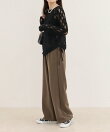 ドロストアシメレースプルオーバーカットソー