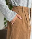コーデュロイビスチェセットアップ
