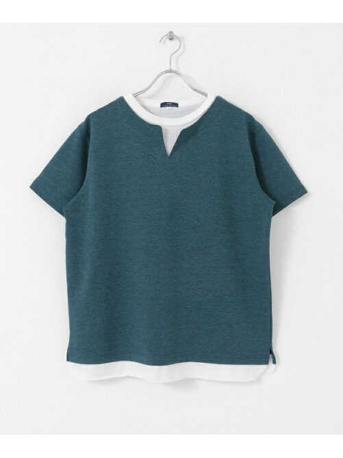 Urban Research Items フェイクレイヤードキーネックカットソー Rakuten Fashion 楽天ファッション 旧楽天ブランドアベニュー Cw