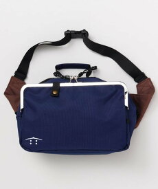 カヤ ウキヨキがま口たすきバッグ アミナコレクション バッグ ボディバッグ・ウエストポーチ ベージュ ブラック ネイビー【送料無料】