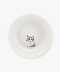 【SALE／37%OFF】Afternoon Tea LIVING プレートM/Cat's NapTime アフタヌーンティー・リビング 食器・調理器具・キッチン用品 食器・皿 ホワイト