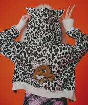 ヒョウ 柄 ガルフィーパーカー キャンディガルフィー CANDYGALFY 