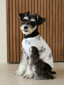 【SALE／30%OFF】GELATO PIQUE CAT&DOG 【CAT&DOG】シュナウザー柄カットソープルオーバー ジェラートピケ ペット用品 ペットウェア・ペット服