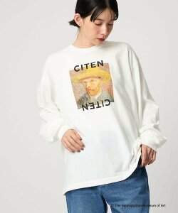 �ySALE�^50%OFF�zCITEN ��CITEN��THE MET�A�[�g�O���t�B�b�N����T ���i�C�e�b�h�A���[�Y �A�E�g���b�g �g�b�v�X �J�b�g�\�[�ET�V���c �p�[�v�� �u���[ �C�G���[