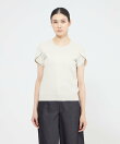 サテンコンビニット クルーネックプルオーバー