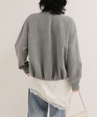ダンボールハイネックZIPブルゾン