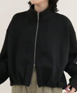 ダンボールハイネックZIPブルゾン