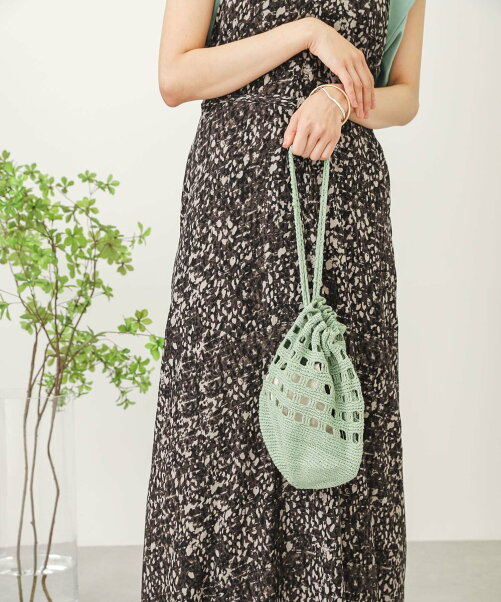 Sense Of Place ハンドニット巾着バッグ Rakuten Fashion 楽天ファッション 旧楽天ブランドアベニュー Cp5384