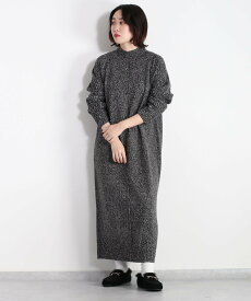 【SALE／50%OFF】cepo メランジ ハイネックニットワンピース セポ ワンピース・ドレス ワンピース ブラック グリーン グレー