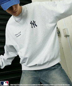 【SALE／40%OFF】PUBLUX 別注 MLB SWEAT TOPS /裏起毛刺繍ロゴスウェット 25AW フリークスストア トップス スウェット・トレーナー ネイビー ブラウン ブラック グレー【送料無料】