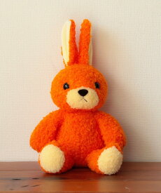 BEAMS JAPAN 【別注】童心 / フカフカ ぬいぐるみ ウサギ 橙 M ビームス ジャパン ファッション雑貨 その他のファッション雑貨 オレンジ【送料無料】