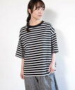 URCH RNA M2584 ツールポケットボーダー半T アールエヌエーエヌ トップス カットソー・Tシャツ ホワイト【送料無料】