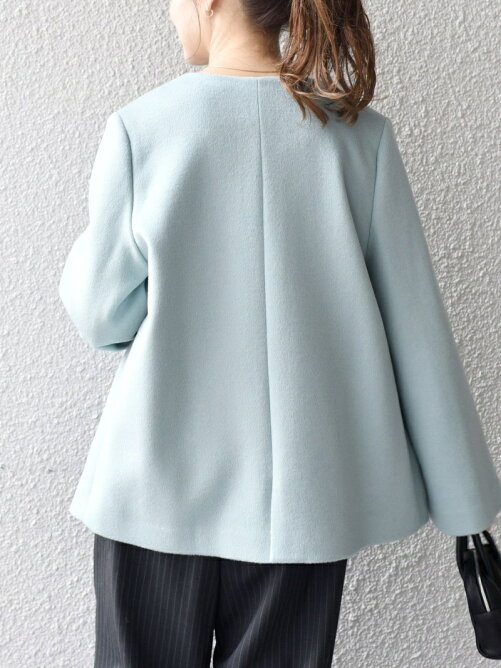 Ships Super140ノーカラーショートコート Rakuten Fashion 楽天ファッション 旧楽天ブランドアベニュー Bt0385