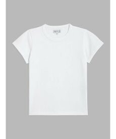 agnes b. FEMME J000 TS コットン ベーシックTシャツ アニエスベー トップス カットソー・Tシャツ ホワイト【送料無料】